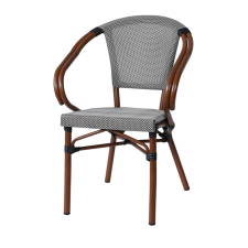 Стул пластиковый на металлокаркасе